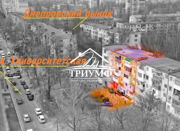 Фасадное помещение в районе рынка на ХБК!