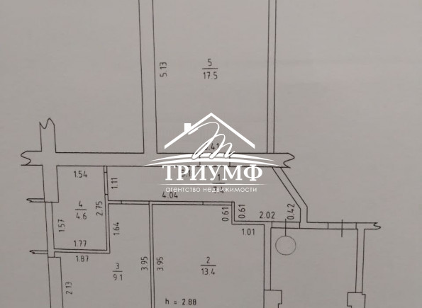 В продаже двухкомнатная квартира в пос. Инженерном (МИС).