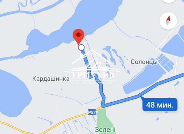 Участок на берегу Кардашинского лимана!